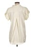 Thread & Supply Ivory Short Sleeve Blouse Size L - photo 2
