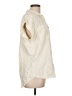 Thread & Supply Ivory Short Sleeve Blouse Size L - photo 4