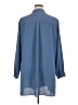 Anne Klein 100% Polyester Blue 3/4 Sleeve Henley Size XL - photo 2