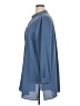 Anne Klein 100% Polyester Blue 3/4 Sleeve Henley Size XL - photo 5