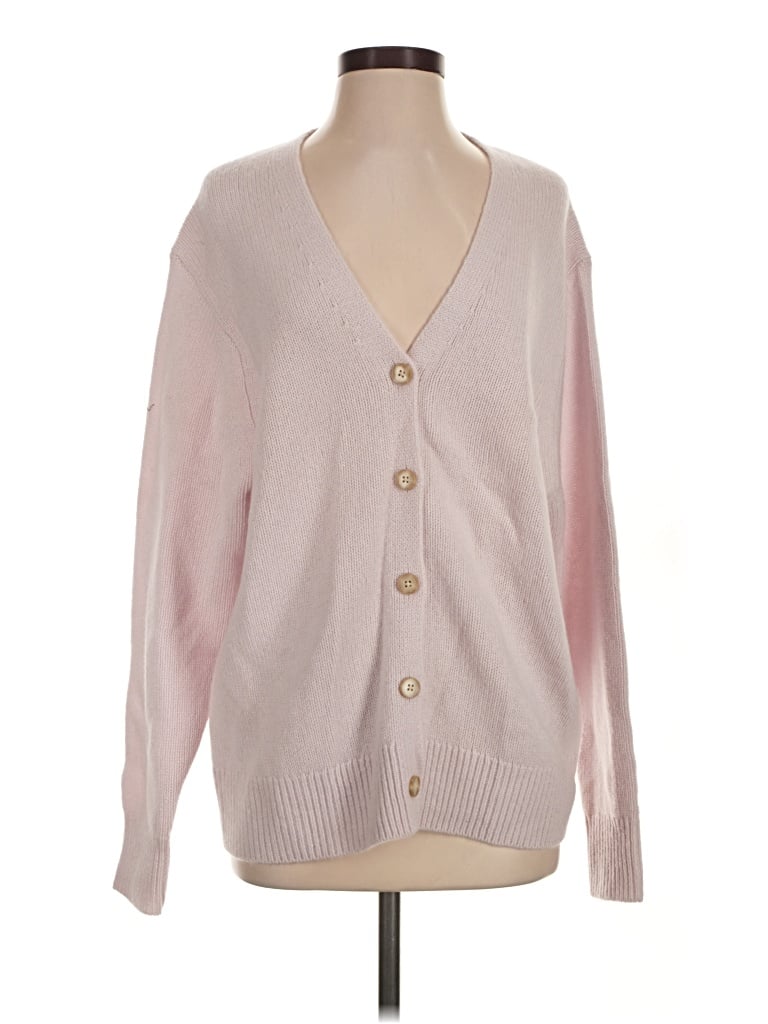 Pre-owned Wilfred Cashmere Pullover Sweater In Pink