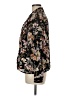 J.Jill 100% Polyester Floral Black Long Sleeve Blouse Size M - photo 5