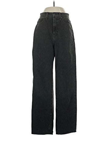 Madewell Baggy Straight Jeans in Raybard Wash (view 1)