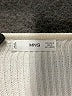 MNG Stripes Ivory Pullover Sweater Size M - photo 7