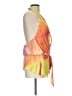 Haute Hippie 100% Silk Orange Halter Top Size L - photo 4
