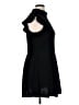 Trixxi Solid Black Cocktail Dress Size XL - photo 4