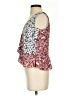 CAbi 100% Polyester Red Sleeveless Blouse Size XS - photo 5