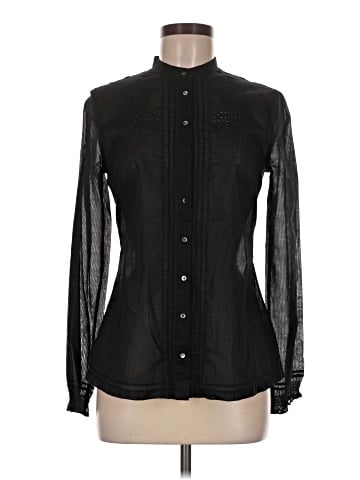 Massimo Dutti Long Sleeve Polo (view 1)