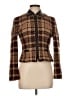 Finity Studio Houndstooth Brown Jacket Size 6 - photo 1