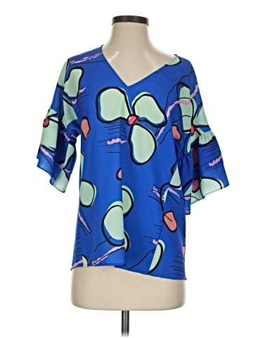 Crosby Short Sleeve Blouse (view 1)