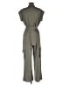Monteau Solid Gray Jumpsuit Size M - photo 2