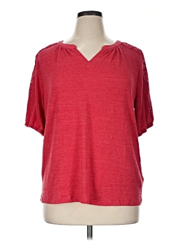 Cable & Gauge Short Sleeve Top (view 1)