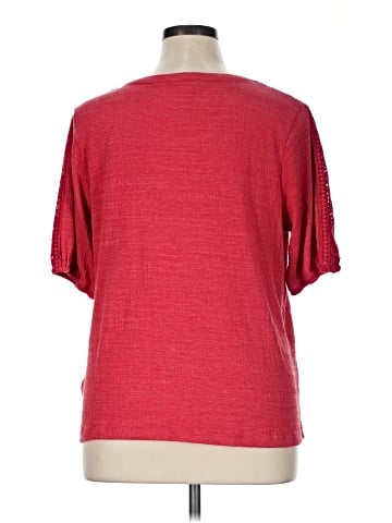 Cable & Gauge Short Sleeve Top (view 2)