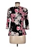 Alfani Black 3/4 Sleeve Blouse Size M (petite) - photo 2