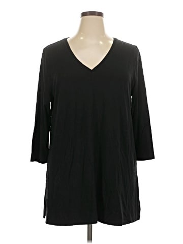 Chico's 3/4 Sleeve T-Shirt (view 1)