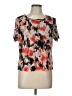 DKNY Orange Short Sleeve Blouse Size L - photo 1