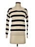 J.Crew 100% Cotton Stripes Ivory Turtleneck Sweater Size XS - photo 1