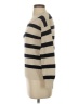 J.Crew 100% Cotton Stripes Ivory Turtleneck Sweater Size XS - photo 5