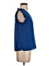 Vince Camuto 100% Polyester Blue Sleeveless Blouse Size S - photo 4