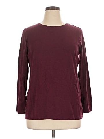 Chico's 3/4 Sleeve T-Shirt (view 1)