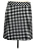 Talbots Checkered-gingham Black Casual Skirt Size 12 - photo 1