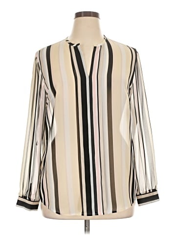 Anne Klein Long Sleeve T-Shirt (view 1)