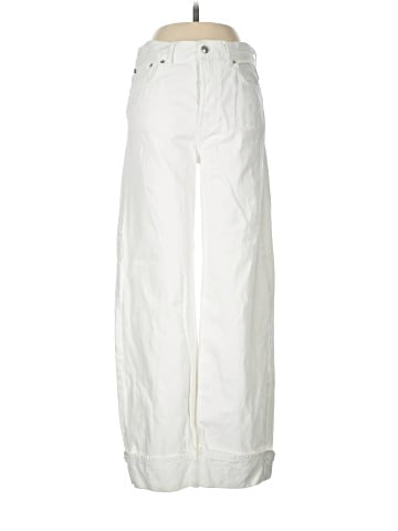Madewell Low-Slung Baggy Jeans in Pure White (view 1)