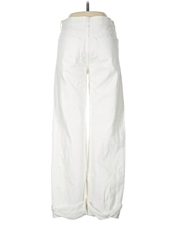 Madewell Low-Slung Baggy Jeans in Pure White (view 2)