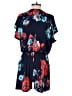 Kaileigh Floral Blue Romper Size M - photo 2