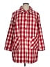 BLOOMCHIC 100% Polyester Checkered-gingham Red Raincoat Size 14 - 16 - photo 1