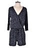 Kaileigh Polka Dots Blue Romper Size M - photo 1