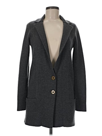 White + Warren Wool Coat (view 1)