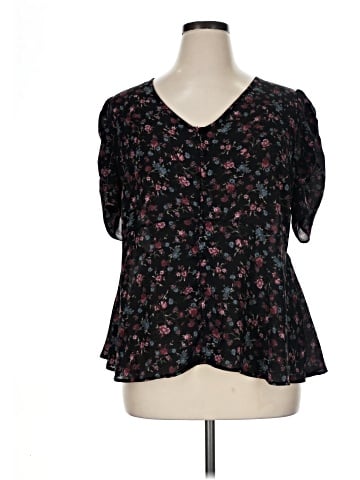 Torrid Short Sleeve Blouse (view 1)