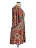 Veronica Beard Paisley Brown Orange Casual Dress Size XL - photo 4