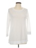 T by Talbots White Pullover Sweater Size L (petite) - photo 1