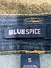 BLUE SPICE Solid Blue Denim Shorts Size 5 - photo 3