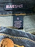 BLUE SPICE Solid Blue Denim Shorts Size 5 - photo 4