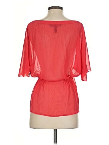 BCBGMAXAZRIA Short Sleeve Blouse (view 2)