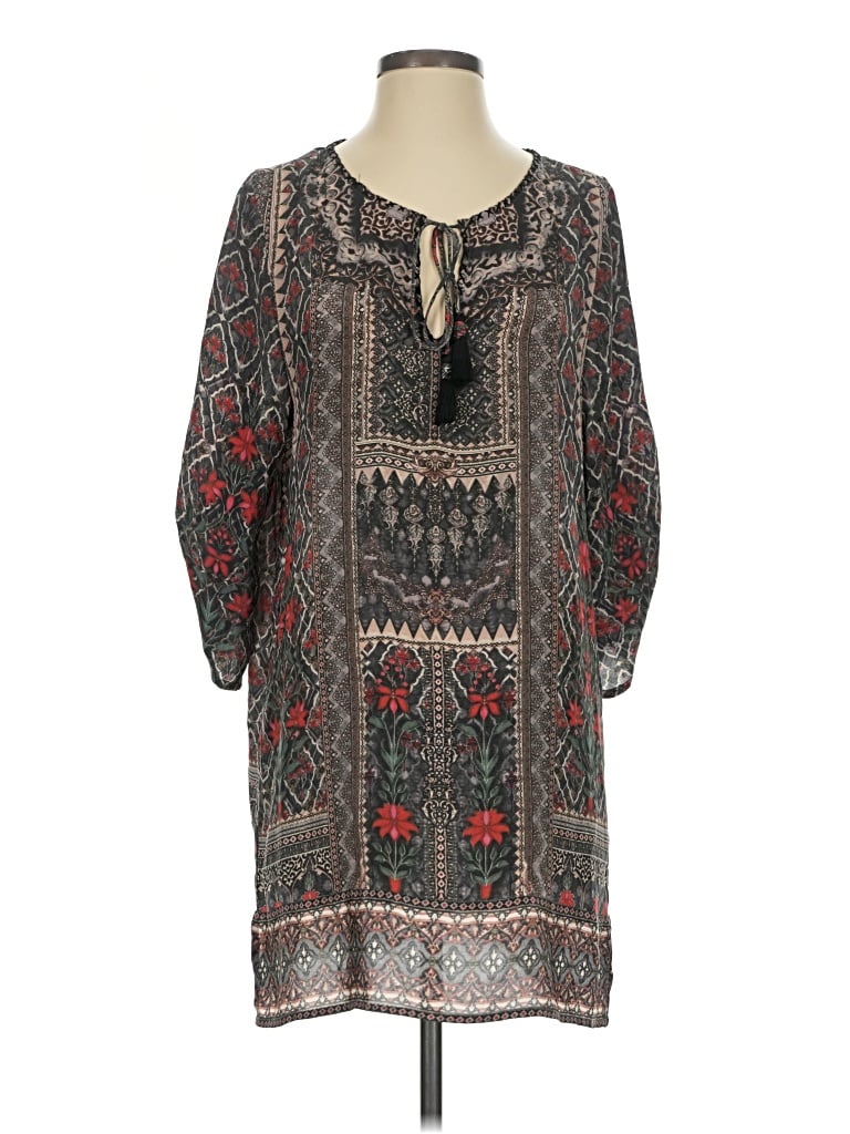 Pre-owned Tolani Casual Dress In Gray