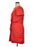 Express Solid Red Casual Dress Size XL - photo 5
