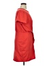 Express Solid Red Casual Dress Size XL - photo 4