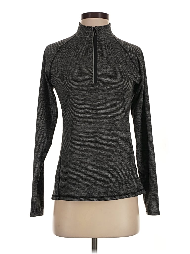 Pre-owned Active By Old Navy Fleece Jacket In Gray