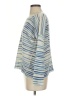 White + Warren 100% Cashmere Stripes Blue Cashmere Pullover Sweater Size S - photo 5