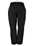 Susan Graver Solid Black Active Pants Size 2X (tall) - photo 2