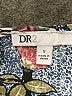 DR2 Floral Blue Short Sleeve Blouse Size S - photo 7