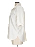 Lyssé Color Block Ivory Short Sleeve Blouse Size L - photo 5