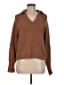 Pink Rose Brown Pullover Sweater Size M - photo 1