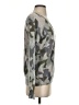 White + Warren 100% Cashmere Camo Gray Cashmere Pullover Sweater Size S - photo 4