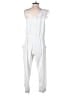 Parker 100% Polyester Solid White Jumpsuit Size 8 - photo 2