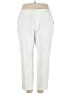Rachel Roy Solid Ivory Casual Pants Size 20 - photo 1
